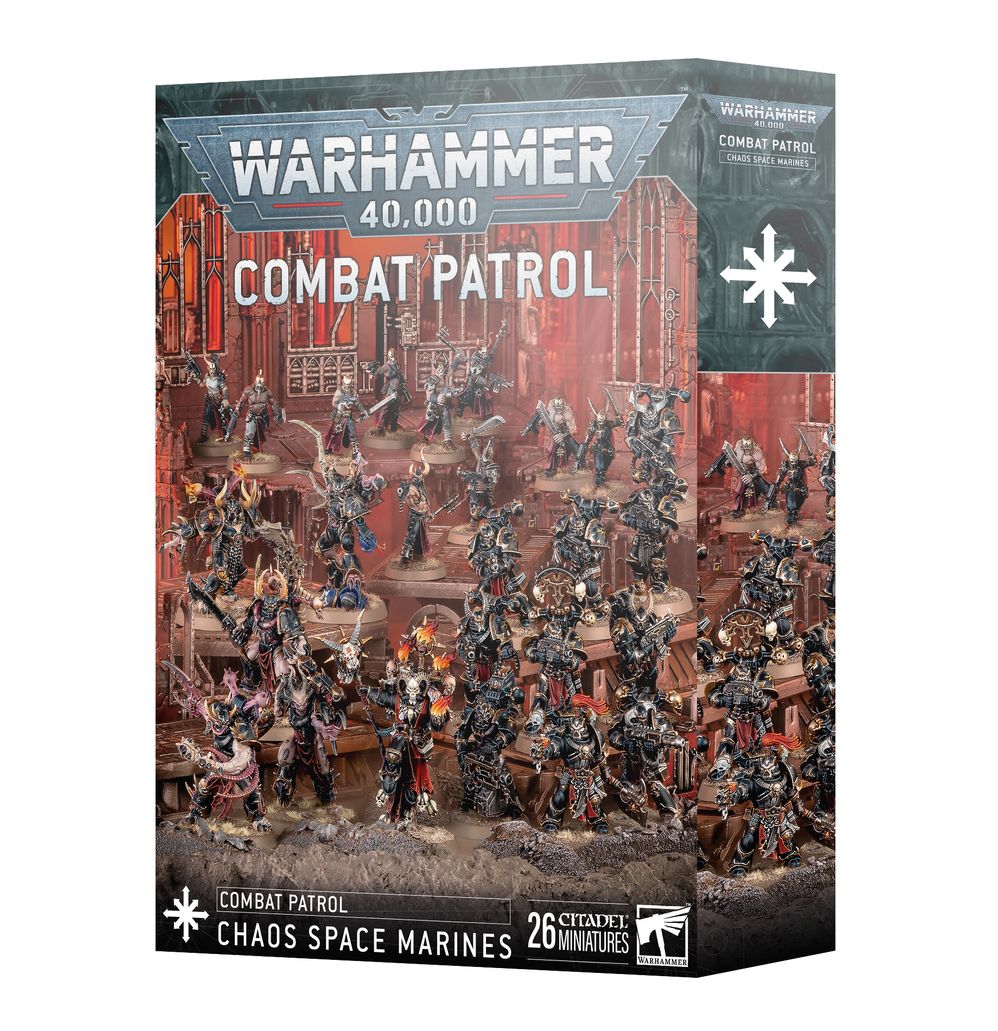 COMBAT PATROL: CHAOS SPACE MARINES 10th (2024 version)