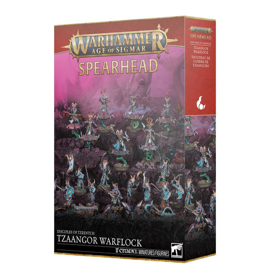 Spearhead: Disciples of Tzeentch Tzaangor Warflock