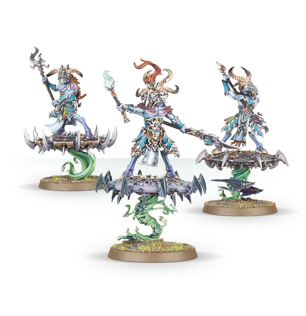 Spearhead: Disciples of Tzeentch Tzaangor Warflock
