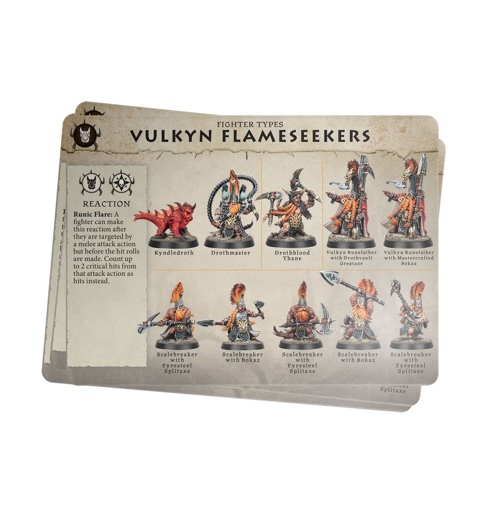 WARCRY: FYRESLAYERS VULKYN FLAMESEEKERS