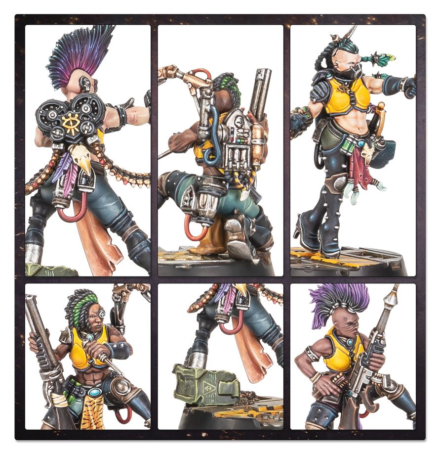 Necromunda: Escher Blades Of The Matriarch