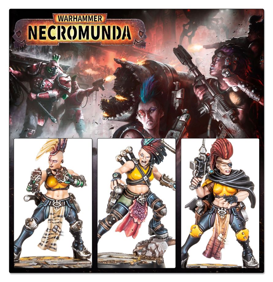 Necromunda: Escher Blades Of The Matriarch