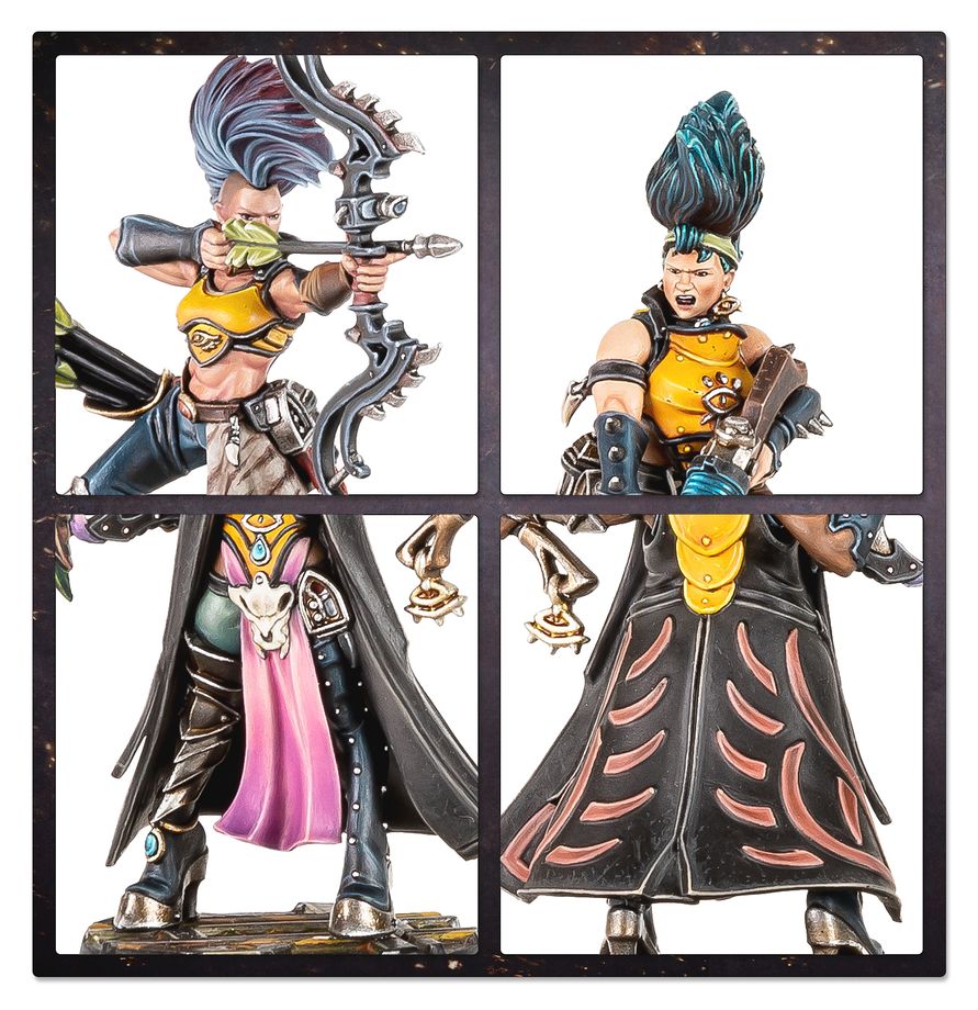 Necromunda: Escher Gang Matriarchs & Phyrr Cats