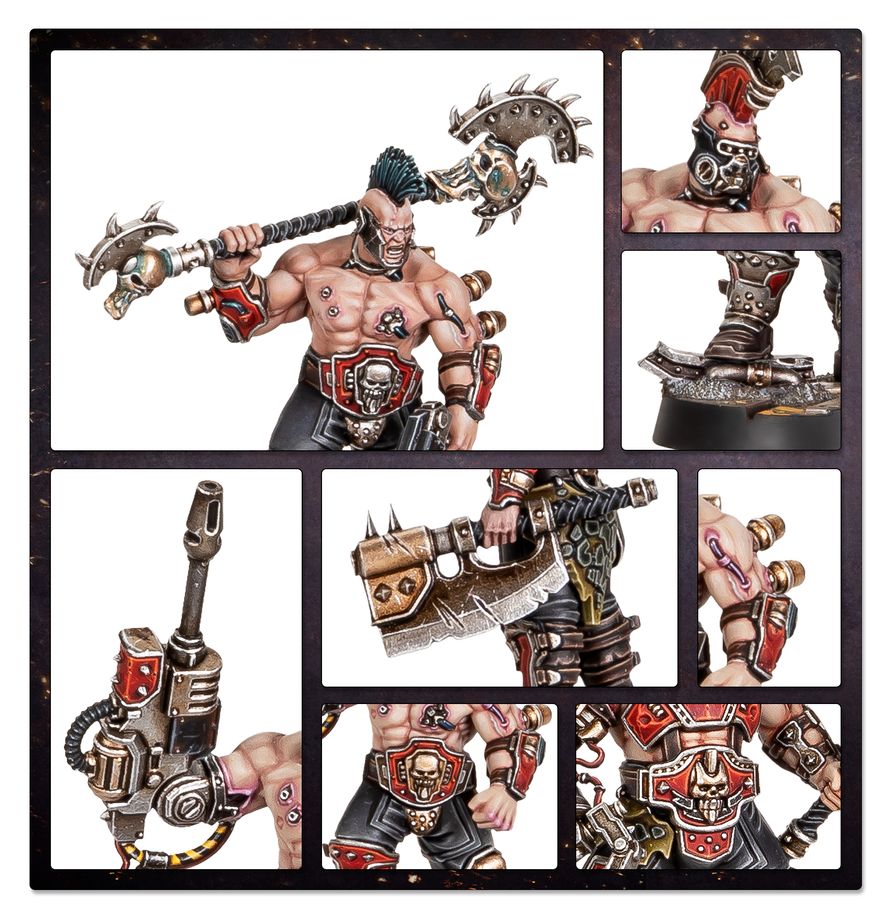 Necromunda: Goliath Forge Bosses & Sumpkrocs