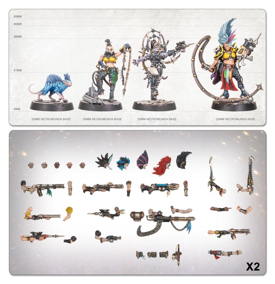 Necromunda: Escher Underhive Crew