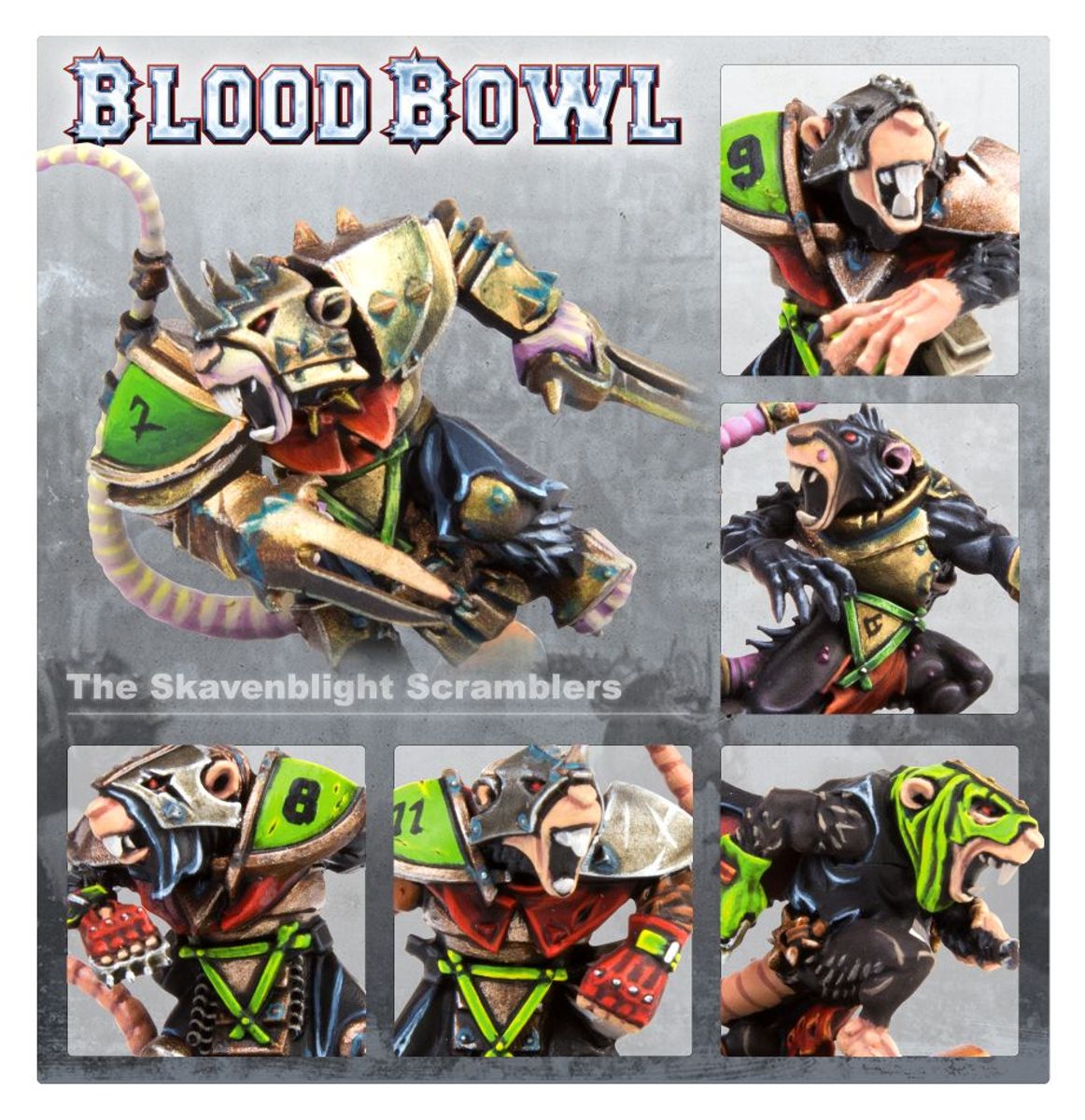 Blood Bowl: Skaven Team-Skavenblight Scramblers
