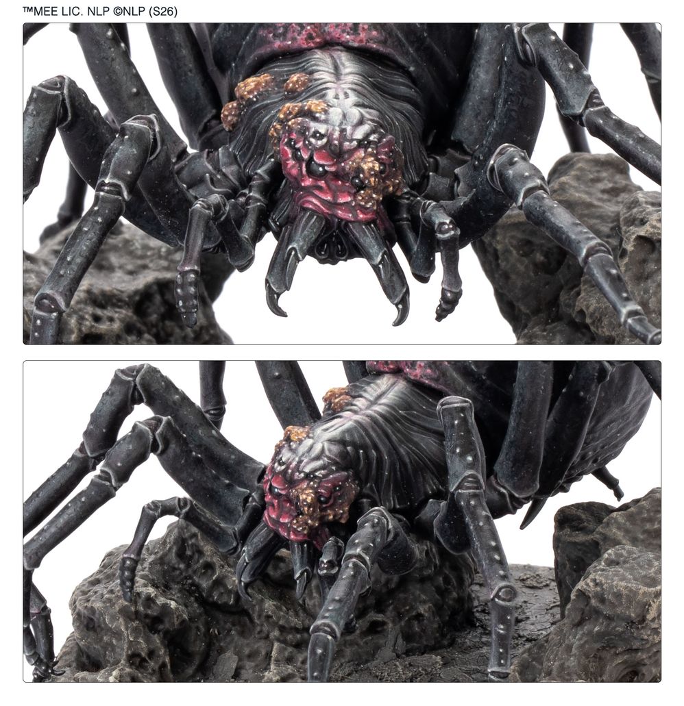 THE PATH OF CIRITH UNGOL:SHELOB & GOLLUM