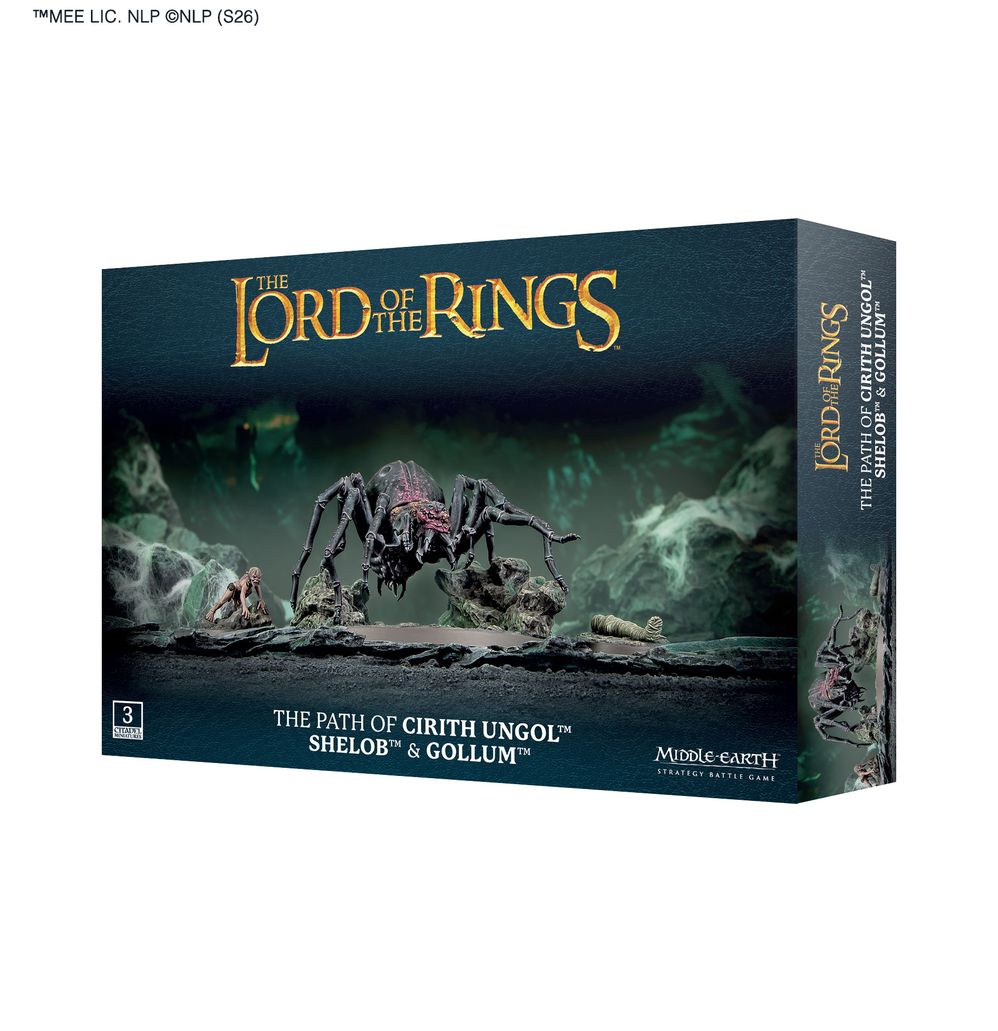 THE PATH OF CIRITH UNGOL:SHELOB & GOLLUM