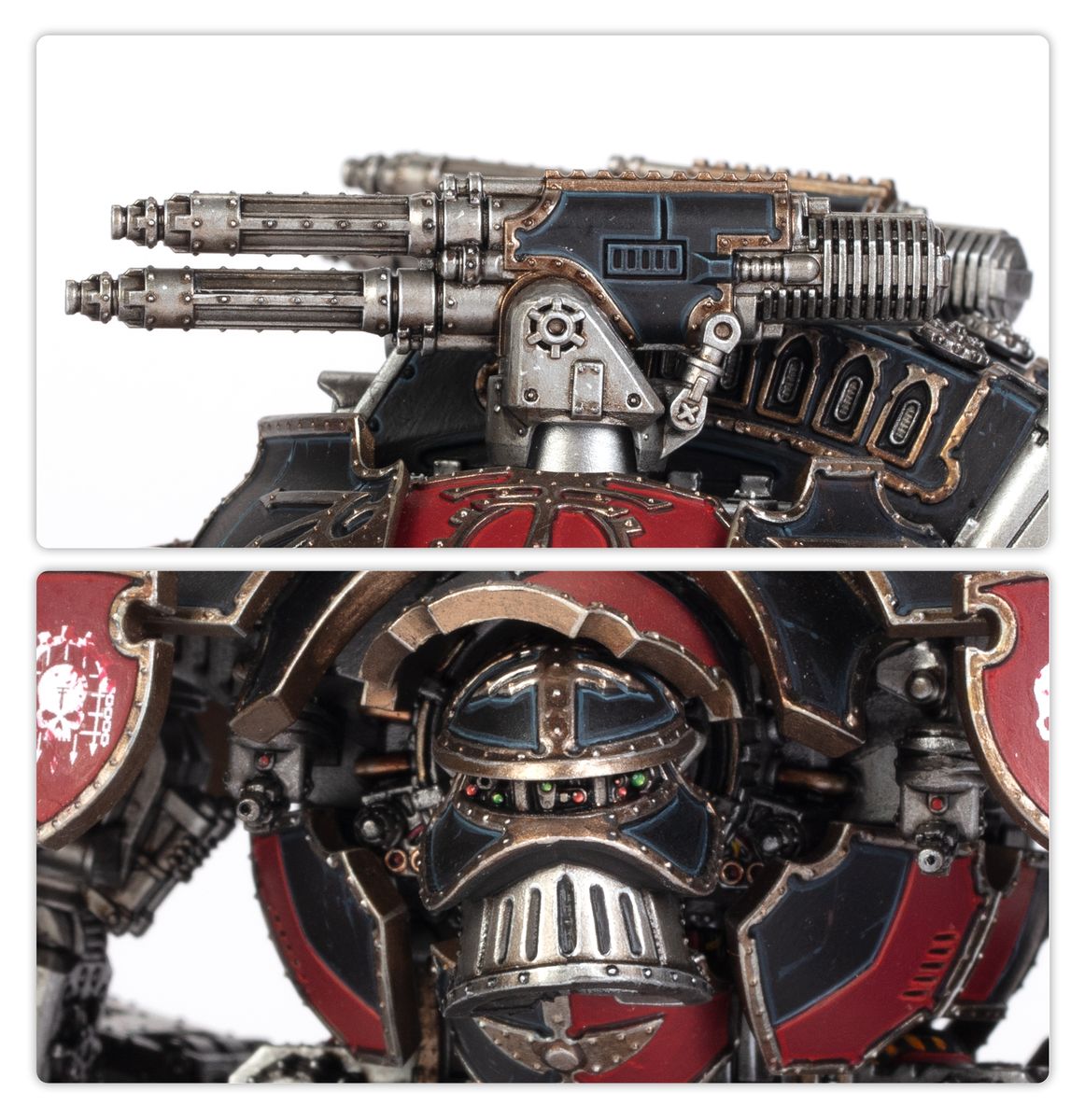 LEGIONS IMPERIALIS: WARLORD TITAN WITH QUAKE CANNON AND CONVERSION BEAM EXTIRPATOR BEAM