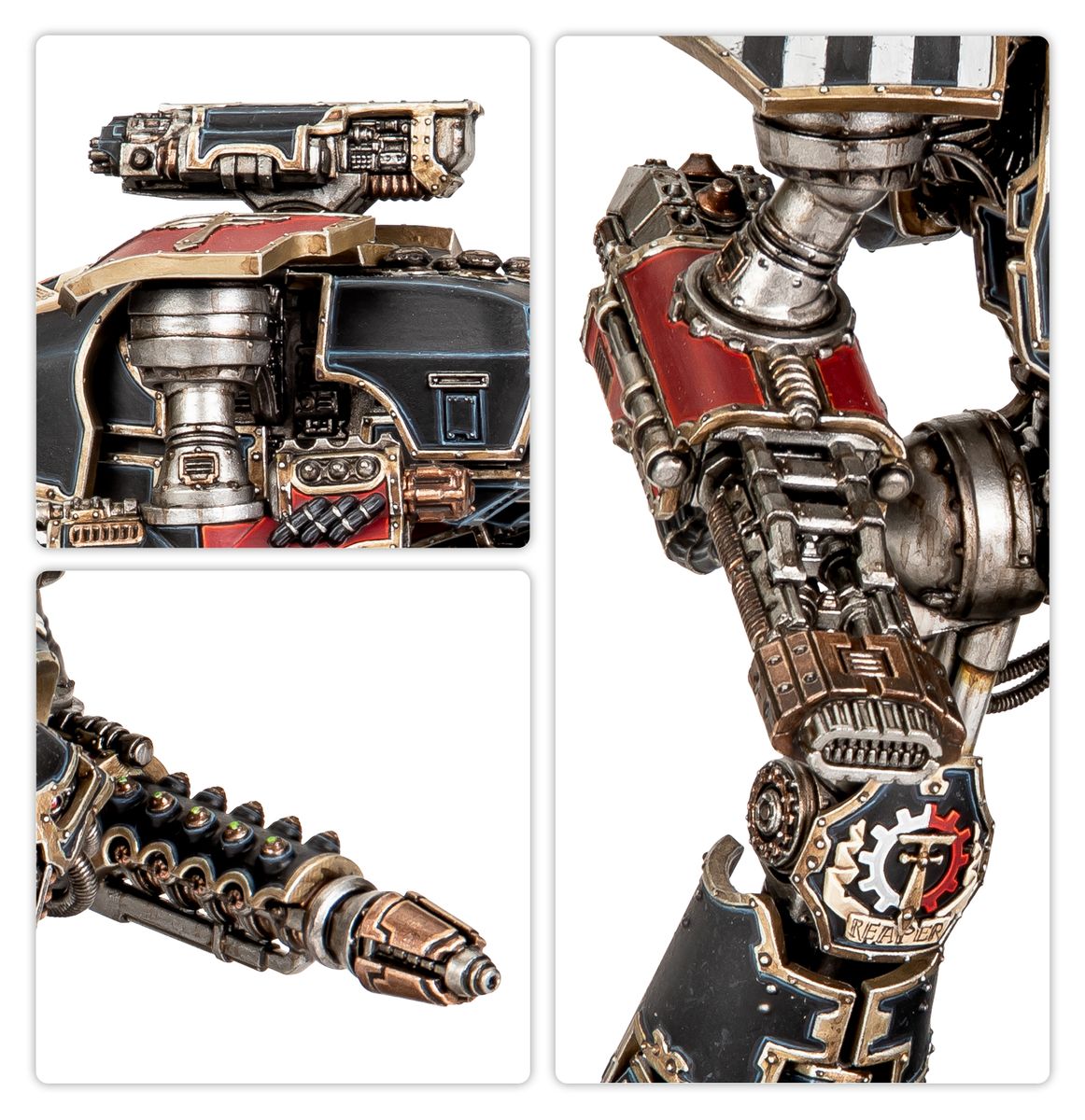 LEGIONS IMPERIALIS: REAVER TITAN GRAVITON OBLITERATOR AND VOLKITE ANNIHILATOR