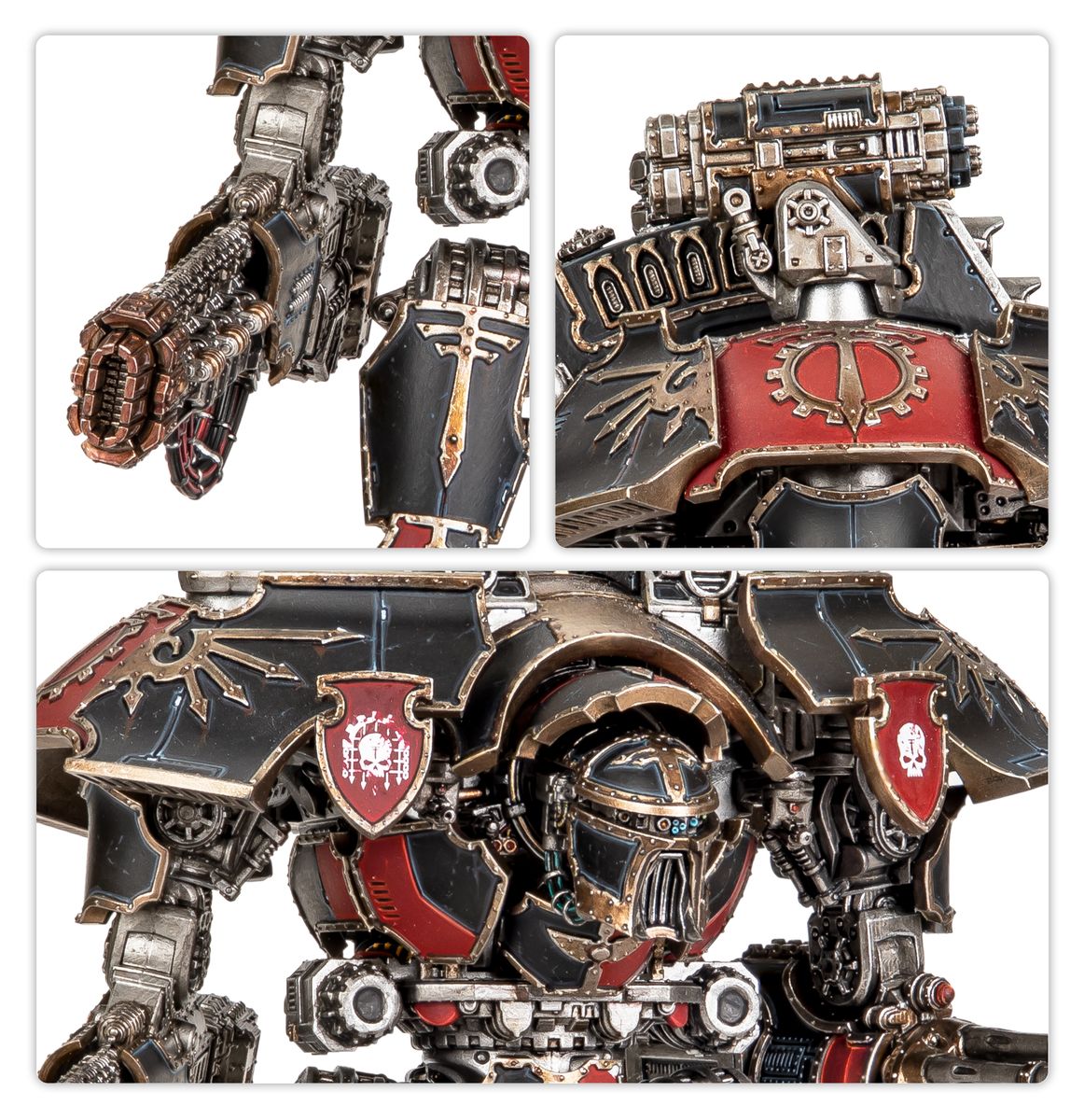 LEGIONS IMPERIALIS: WARLORD TITAN WITH VOLKITE DESTRUCTOR AND MACRO GATLING BLASTER