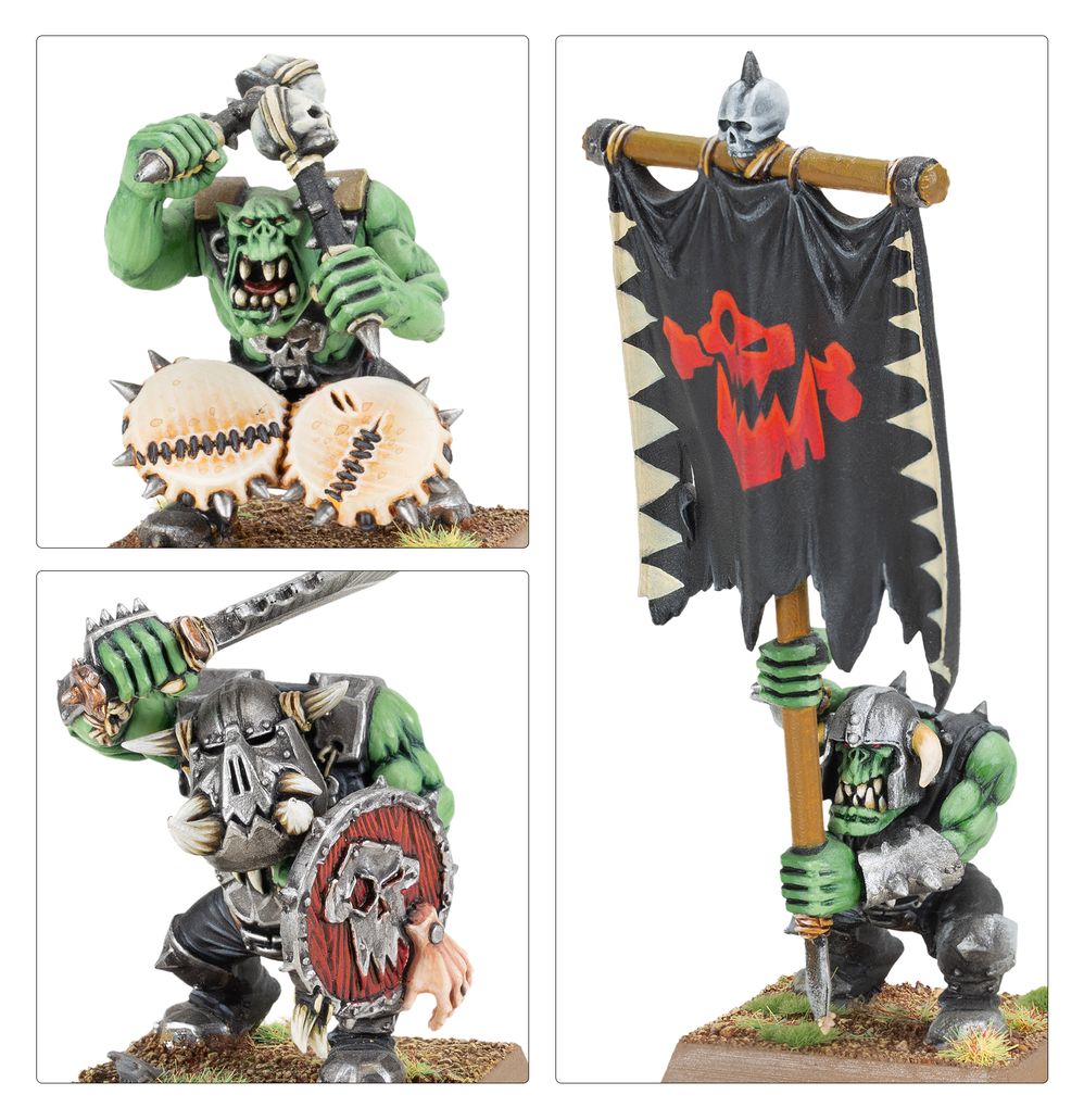 ORC & GOBLIN TRIBES: ORC BOYZ & ORC ARRER BOYZ MOBS