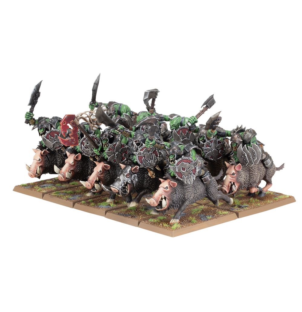 ORC & GOBLIN TRIBES: ORC BOAR BOYZ MOB