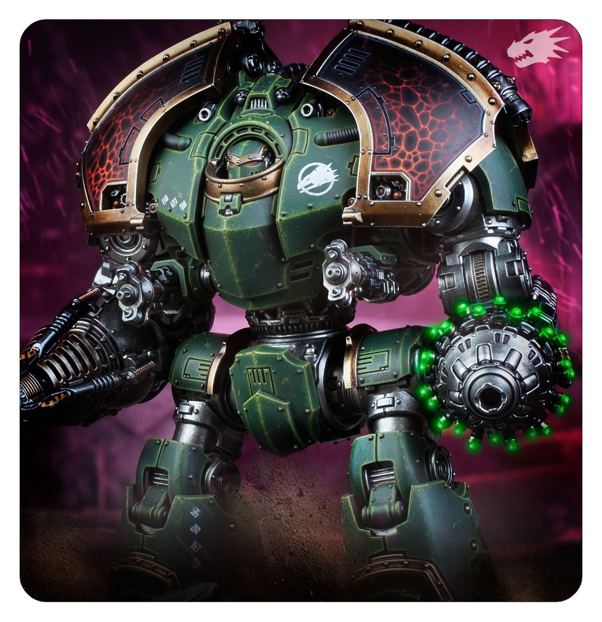 HORUS HERESY: LEGIONES ASTARTES SATURNINE DREADNOUGHT OPHION