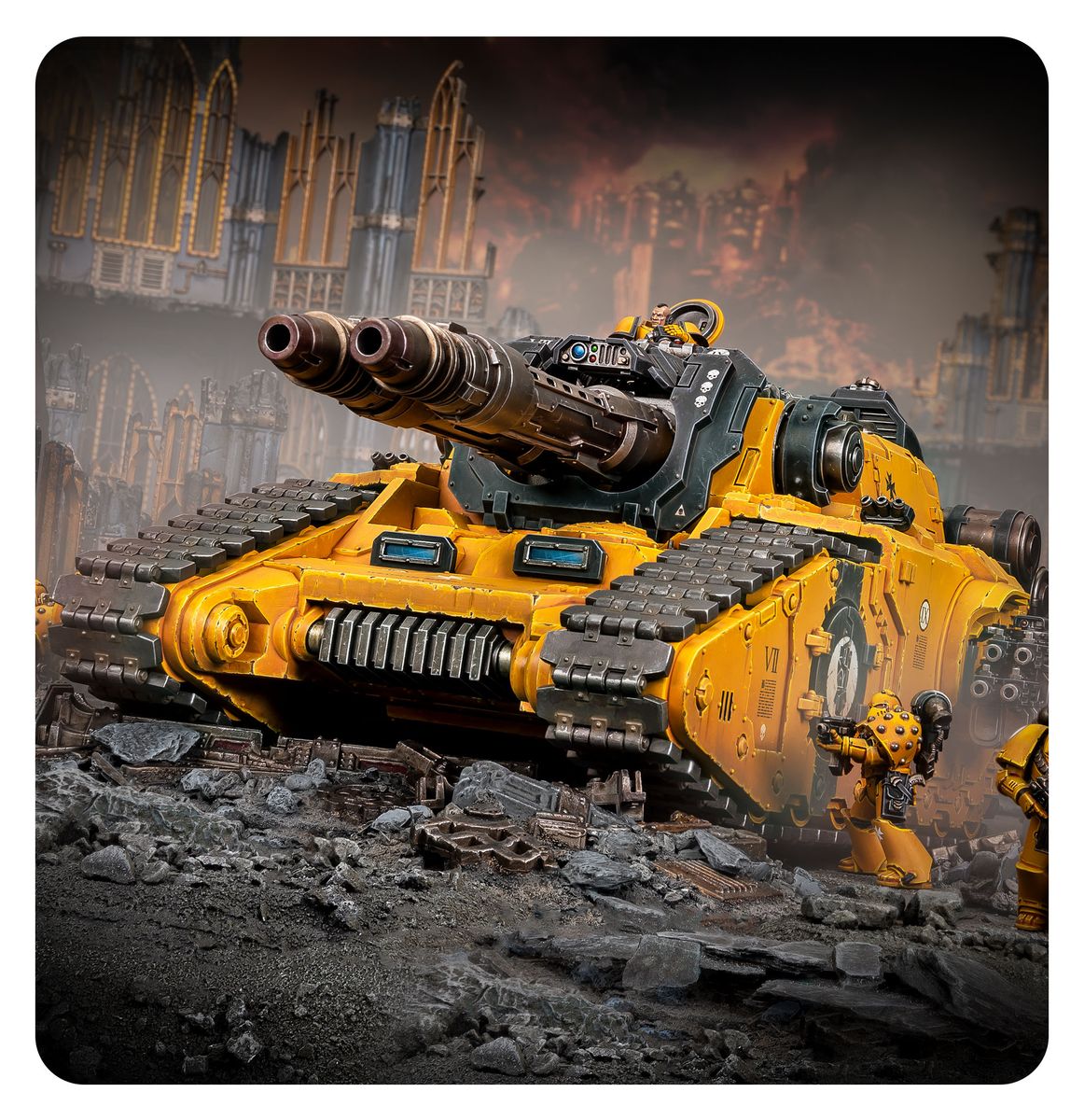 Horus Heresy: Legions Astartes Falchion Super-Heavy Tank Destroyer