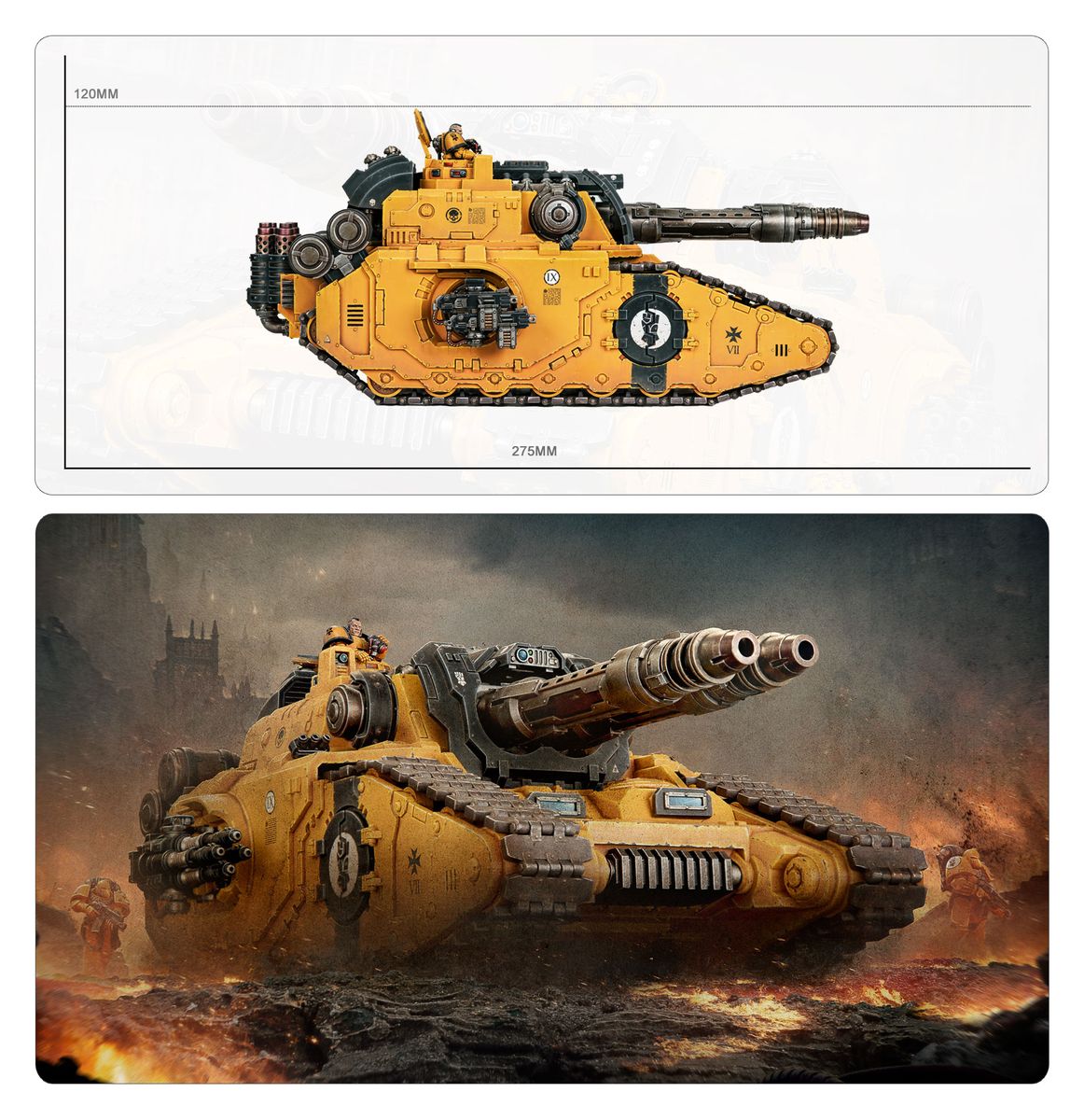 Horus Heresy: Legions Astartes Falchion Super-Heavy Tank Destroyer