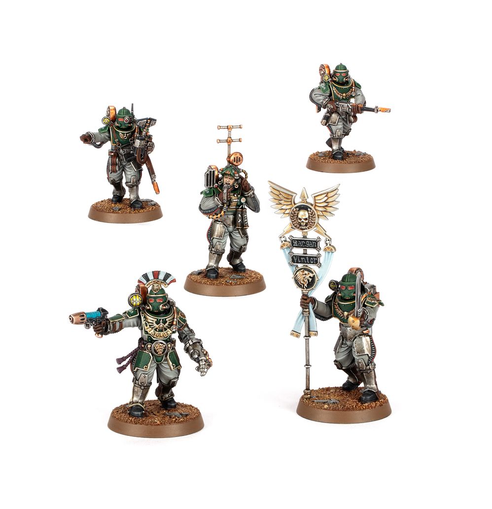 HORUS HERESY: SOLAR AUXILIA TACTICAL COMMAND SECTION