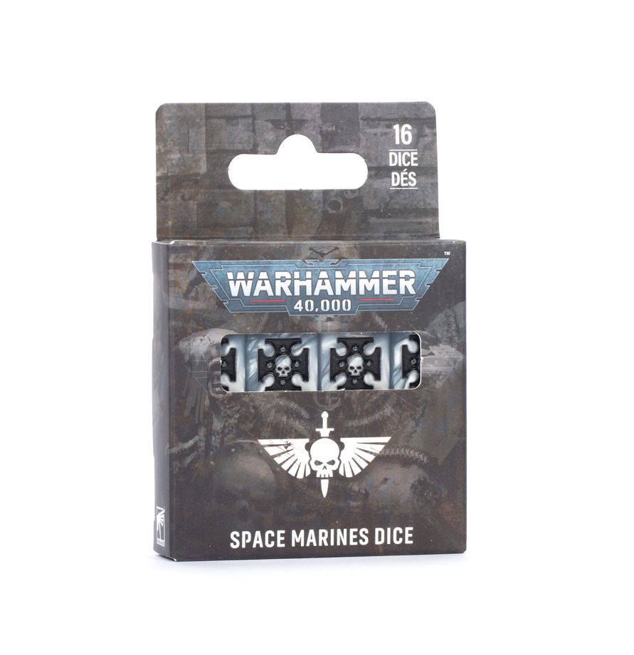 (Available while stocks last) Warhammer 40000: Space Marines Dice 2026 Version