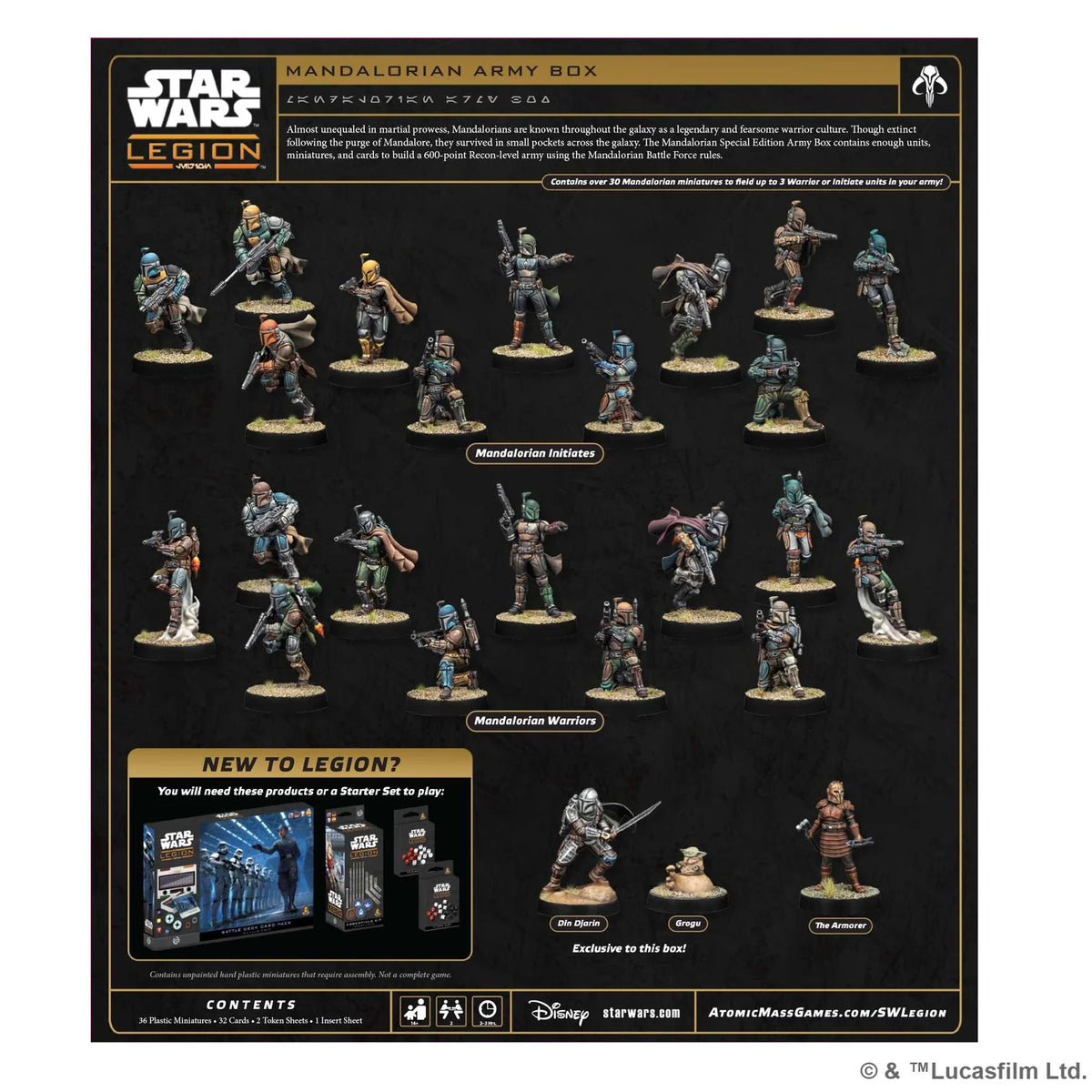 Star Wars Legion: Mandalorian Special Edition Army Box