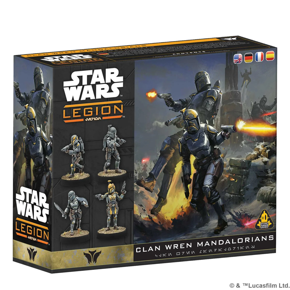 Star Wars Legion: Clan Wren Mandalorians Kryze