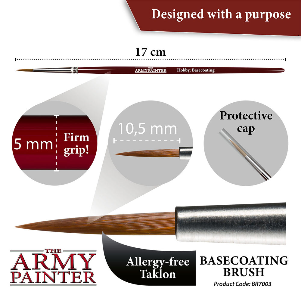 Army painter Hobby Brush: Basecoating