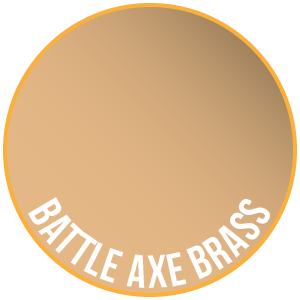 TWO THIN COATS Battle Axe Brass (10107)