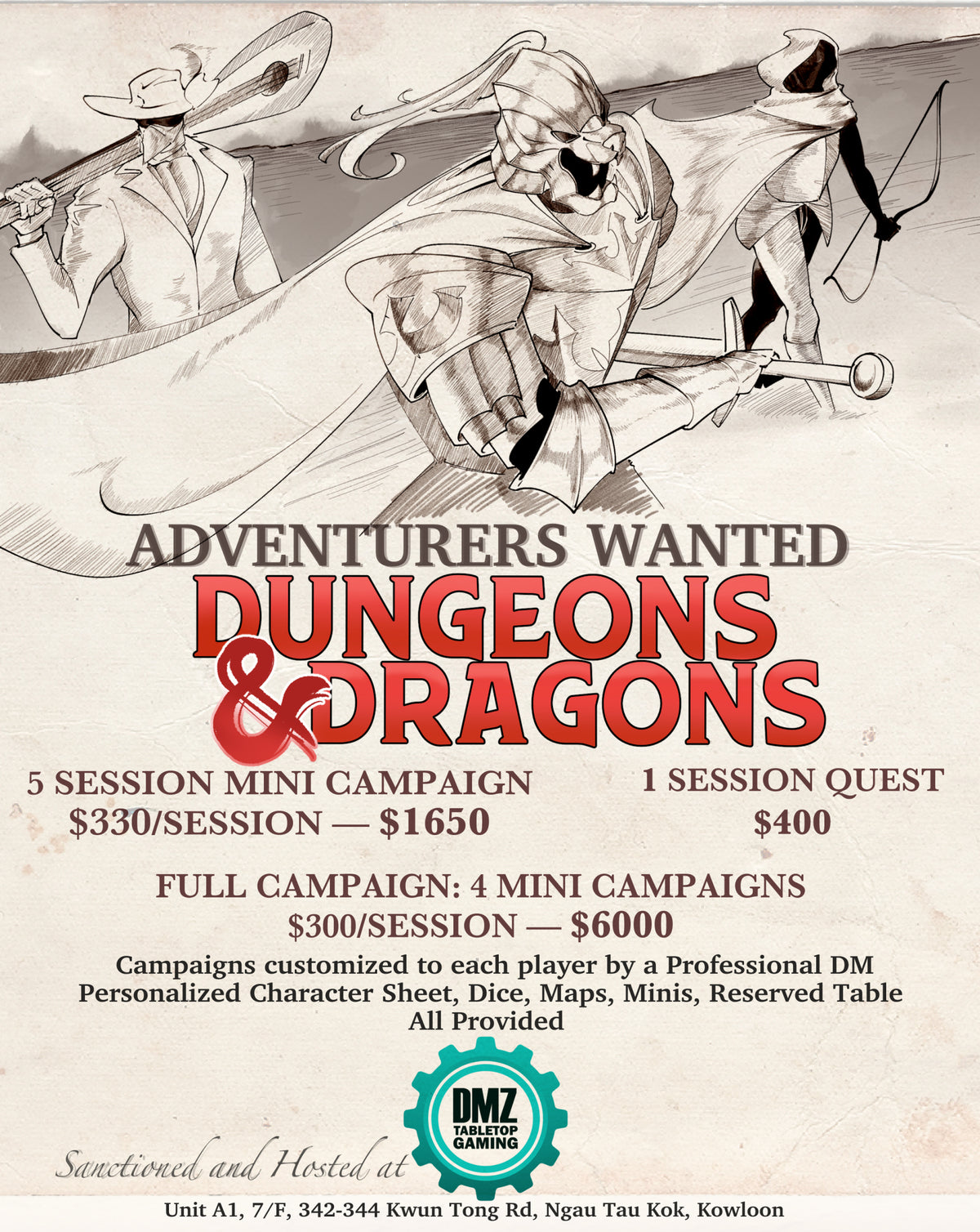 RPG Ticket