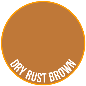 TWO THIN COATS Dry Rust Brown (10089)
