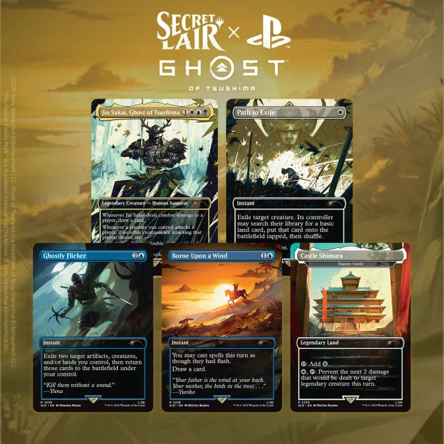 [EN] MTG Secret Lair x Ghost of Tsushima (Non-Foil)