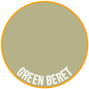TWO THIN COATS Green Beret (10081)