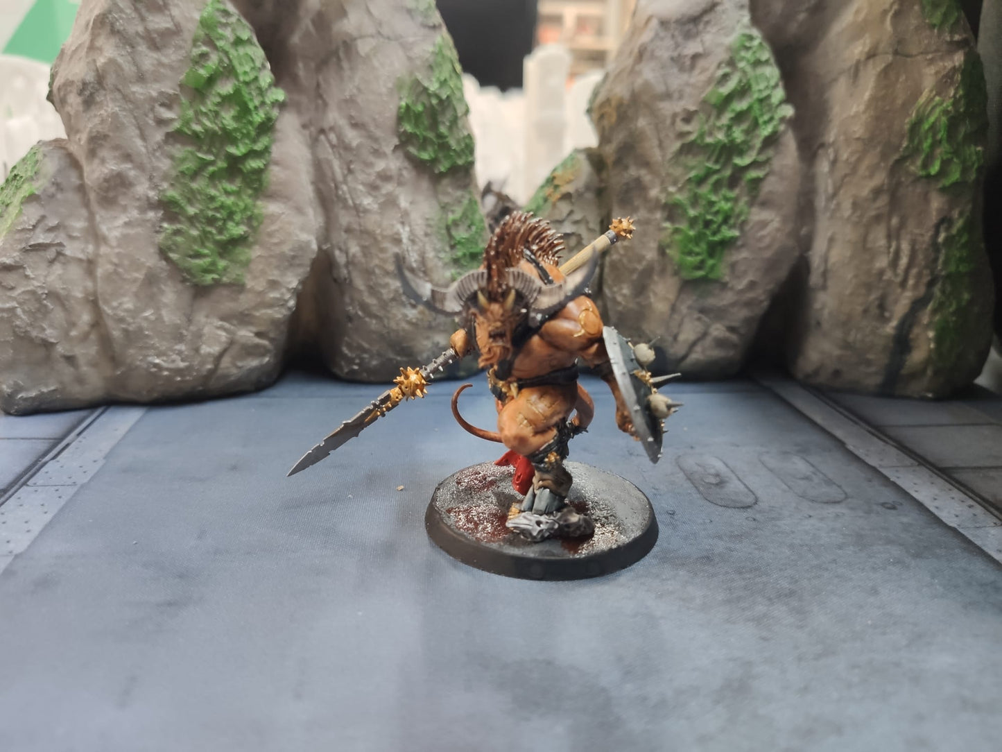 TSS0508 Slaves To Darkness Orgoid Myrmidon Champion
