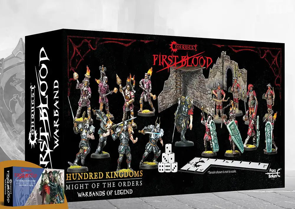 Hundred Kingdoms: Might of the Orders - Warbands of Legend Conquest First Blood New Edition Warband