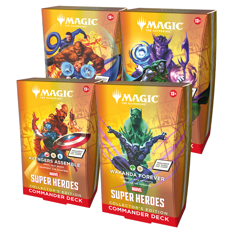 Magic: The Gathering® | Marvel Super Heroes Commander Decks Collector's Edition
