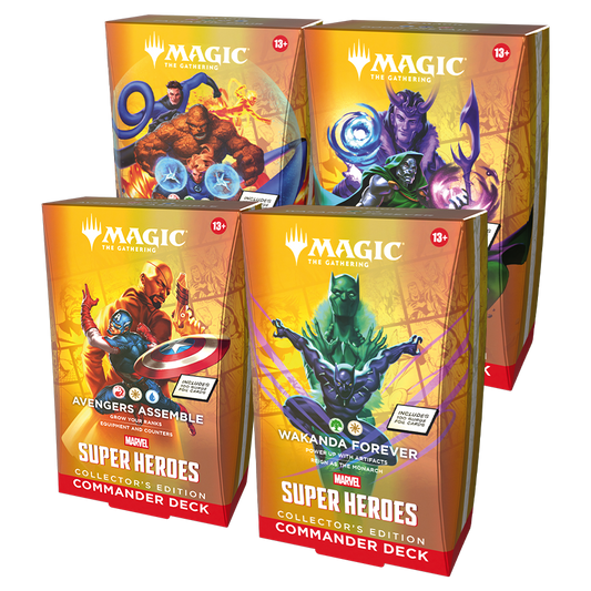 Magic: The Gathering® | Marvel Super Heroes Commander Decks Collector's Edition