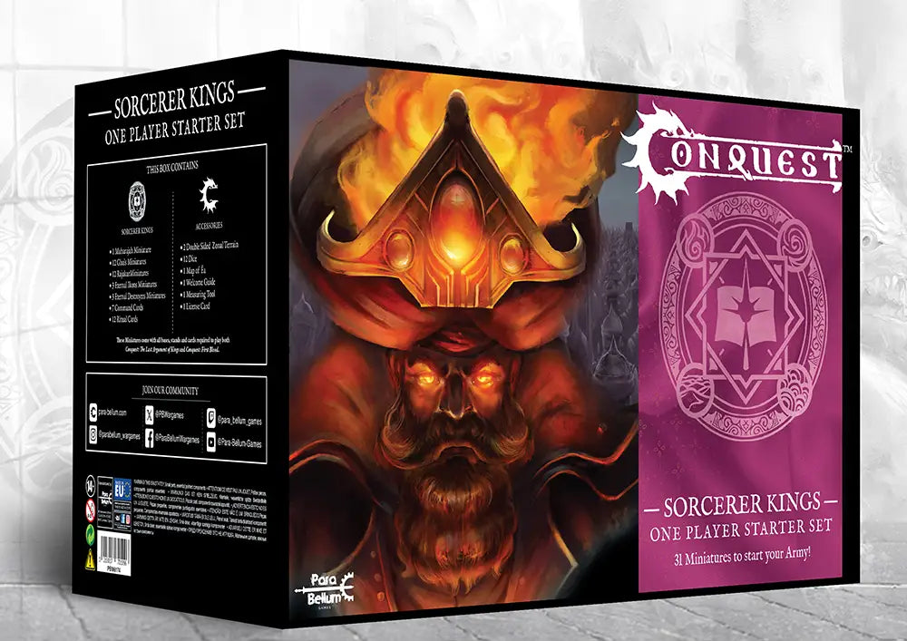Sorcerer Kings: Conquest 2026 Supercharged Starter Set