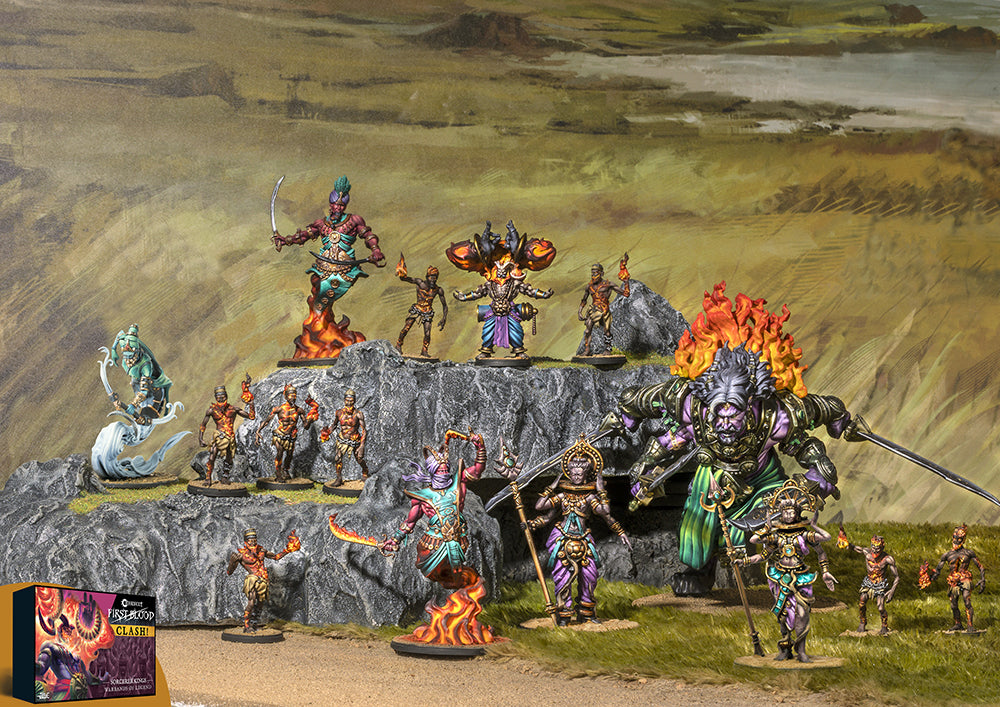 First Blood: Clash! Warbands Of Legend  - Sorcerer Kings