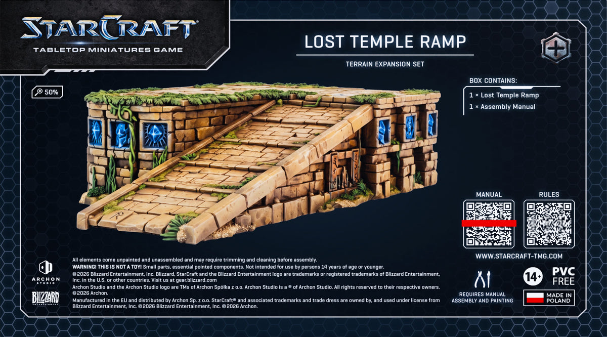 Starcraft® Lost Temple Ramp - Terrain Expansion Set