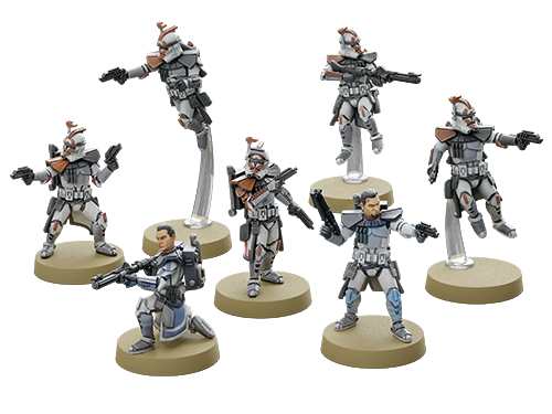 TSS0442 Republic Arc Troopers x 21 Unbuilt