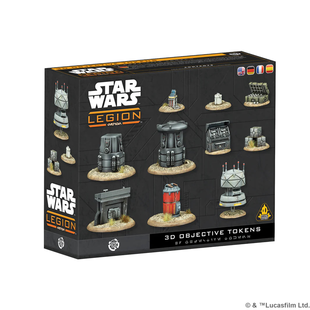 STAR WARS LEGION: 3D OBJECTIVE TOKENS EN