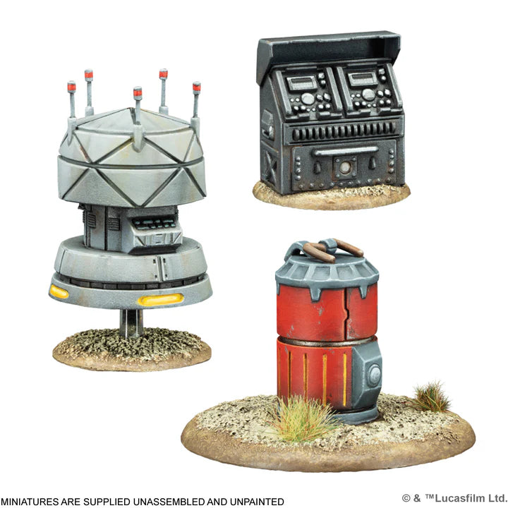 STAR WARS LEGION: 3D OBJECTIVE TOKENS EN
