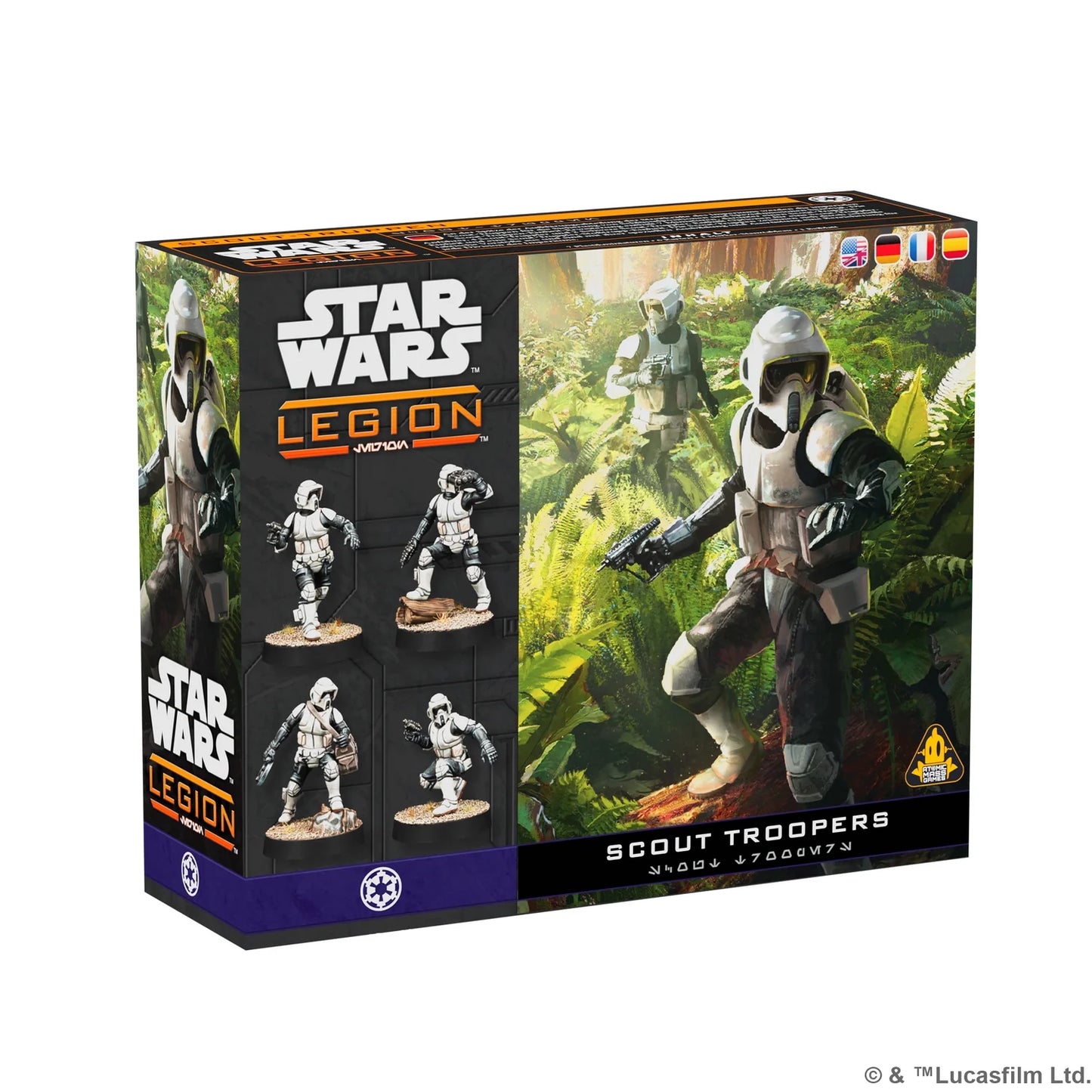 Star Wars Legion Scout Troopers Resculpt