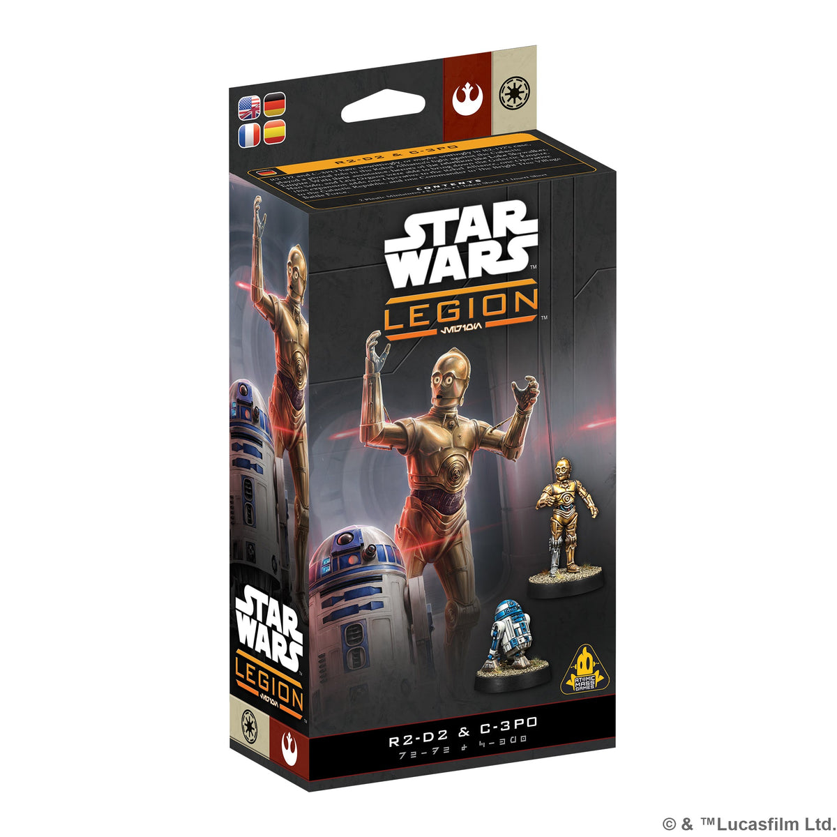 Star Wars Legion: R2-D2 & C-3Po Operative Expansion