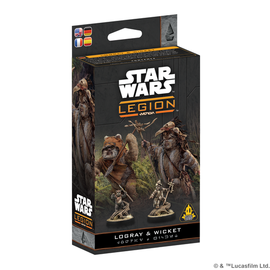 STAR WARS LEGION: LOGRAY & WICKET COMMANDER EXPANSION