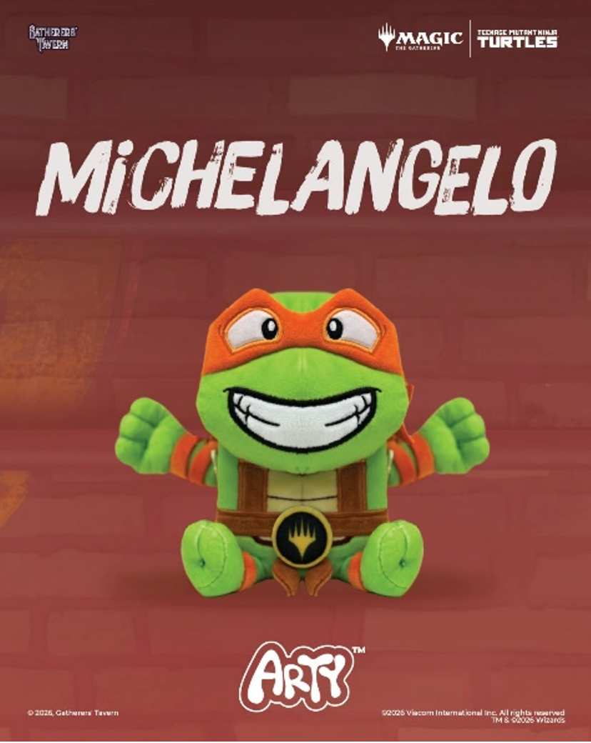 Michelangelo plushie