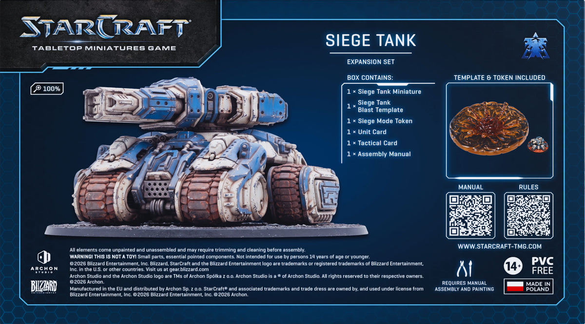 Starcraft® Siege Tank - Terran - Expansion Set