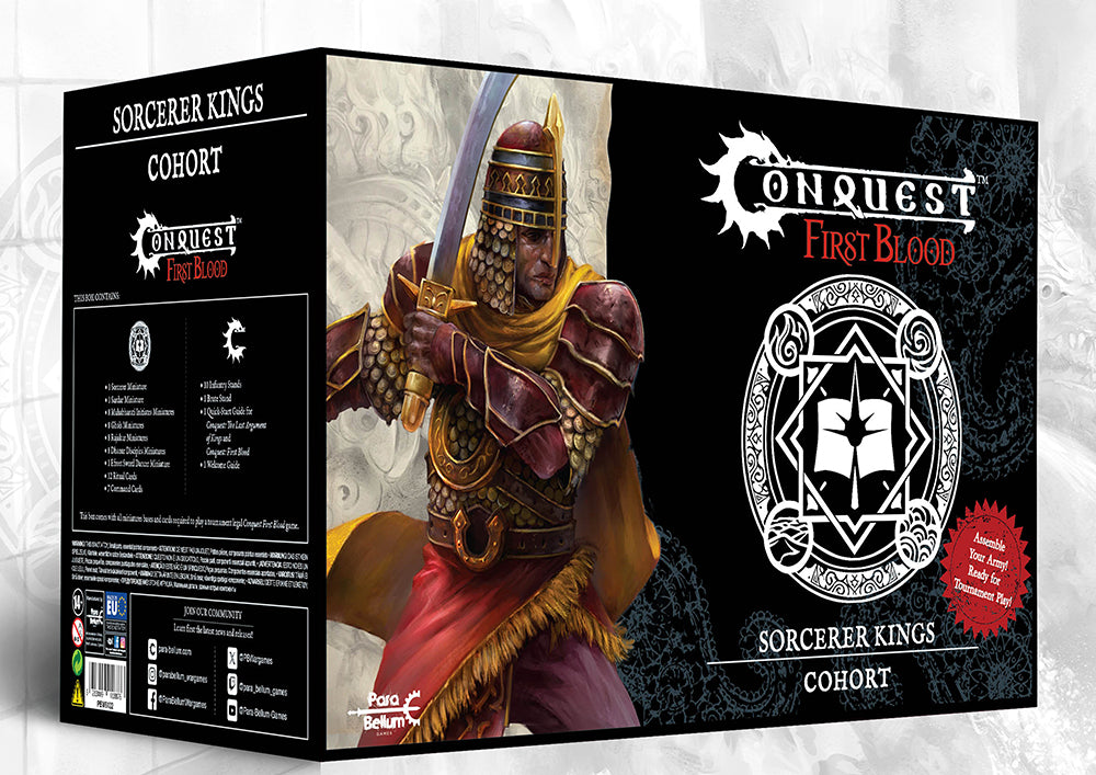 Sorcerer Kings: Conquest First Blood Cohort Starter Set