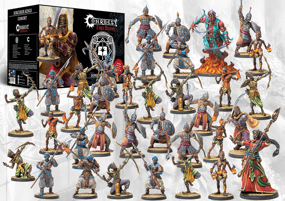Sorcerer Kings: Conquest First Blood Cohort Starter Set