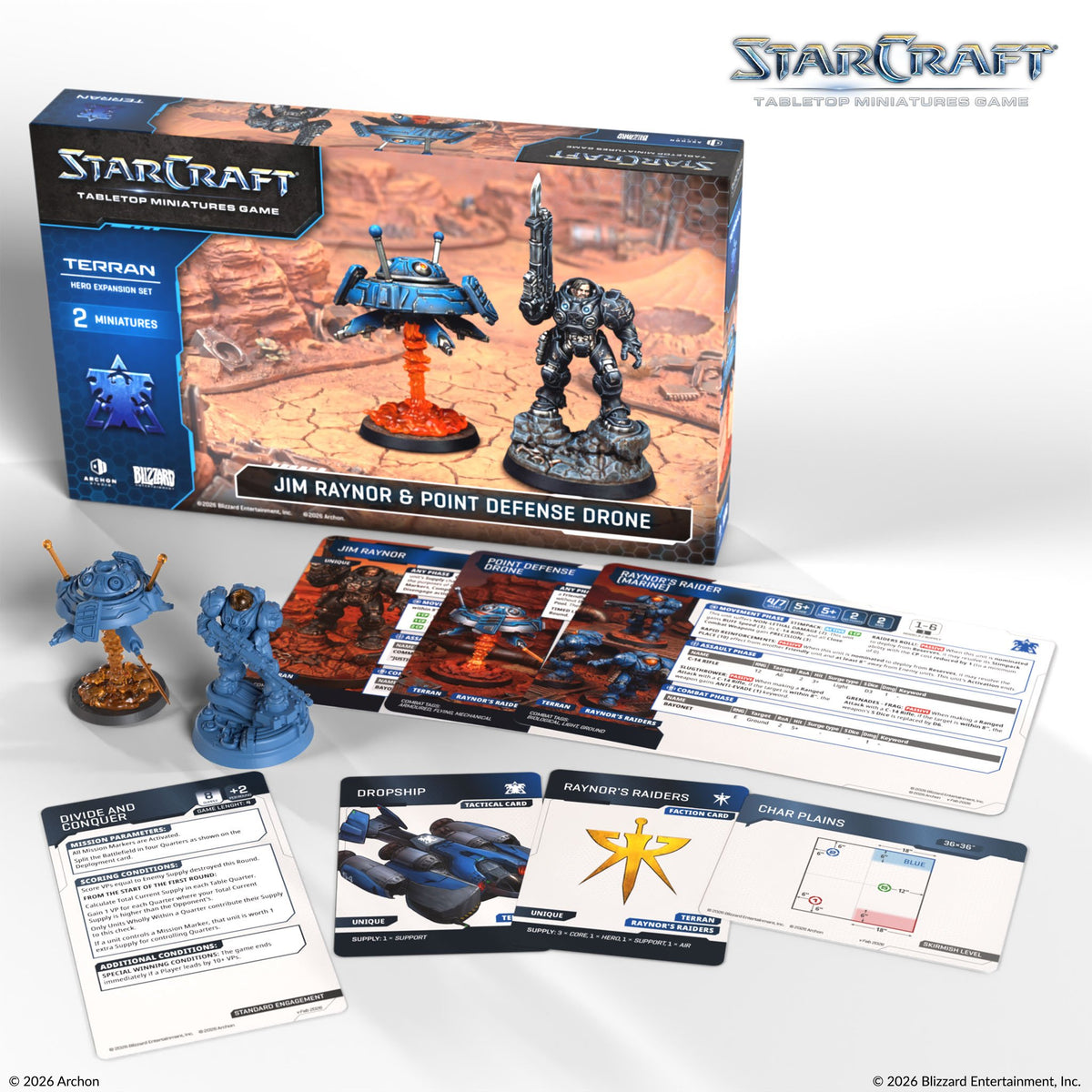 Jim Raynor (Raynor'S Raiders) - Terran - Hero Expansion Set