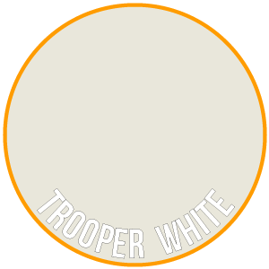 TWO THIN COATS Trooper White (10036)