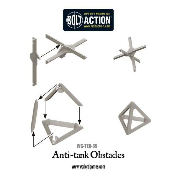 BOLT ACTION ANTI-TANK OBSTACLES